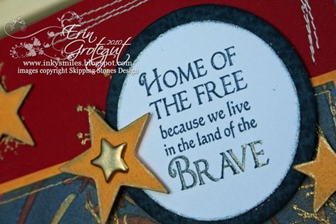 Skipping Stones Design Sketch Tuesday: SSD027 Home of the Brave