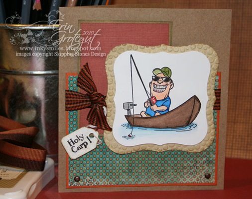 Skipping Stones Sketch Tuesday & Blog Hop : SSD025 – Holy Carp!