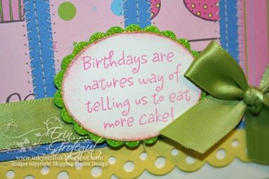 Birthday Card More cake