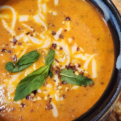 spicy with parmesan