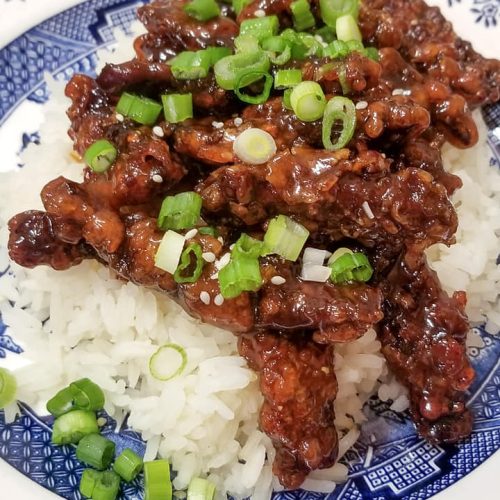 Sweet & Sticky Crispy Beef